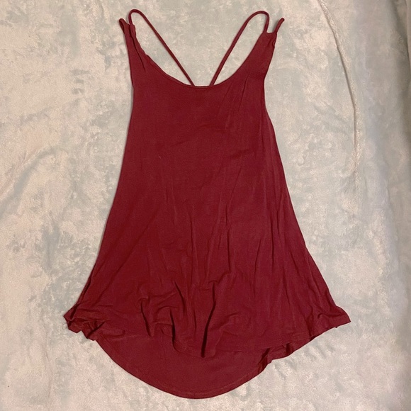 Open back strappy tank top - Picture 1 of 4